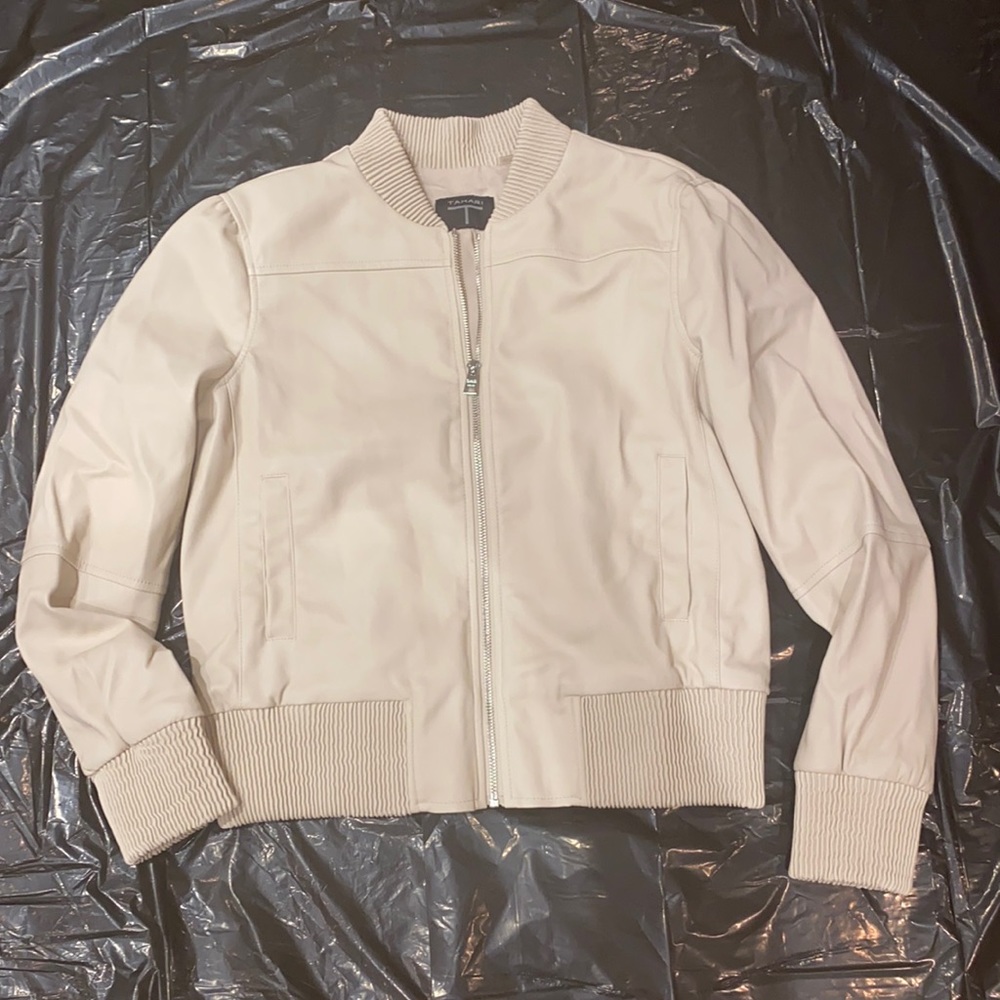 Tahari Leather Jacket